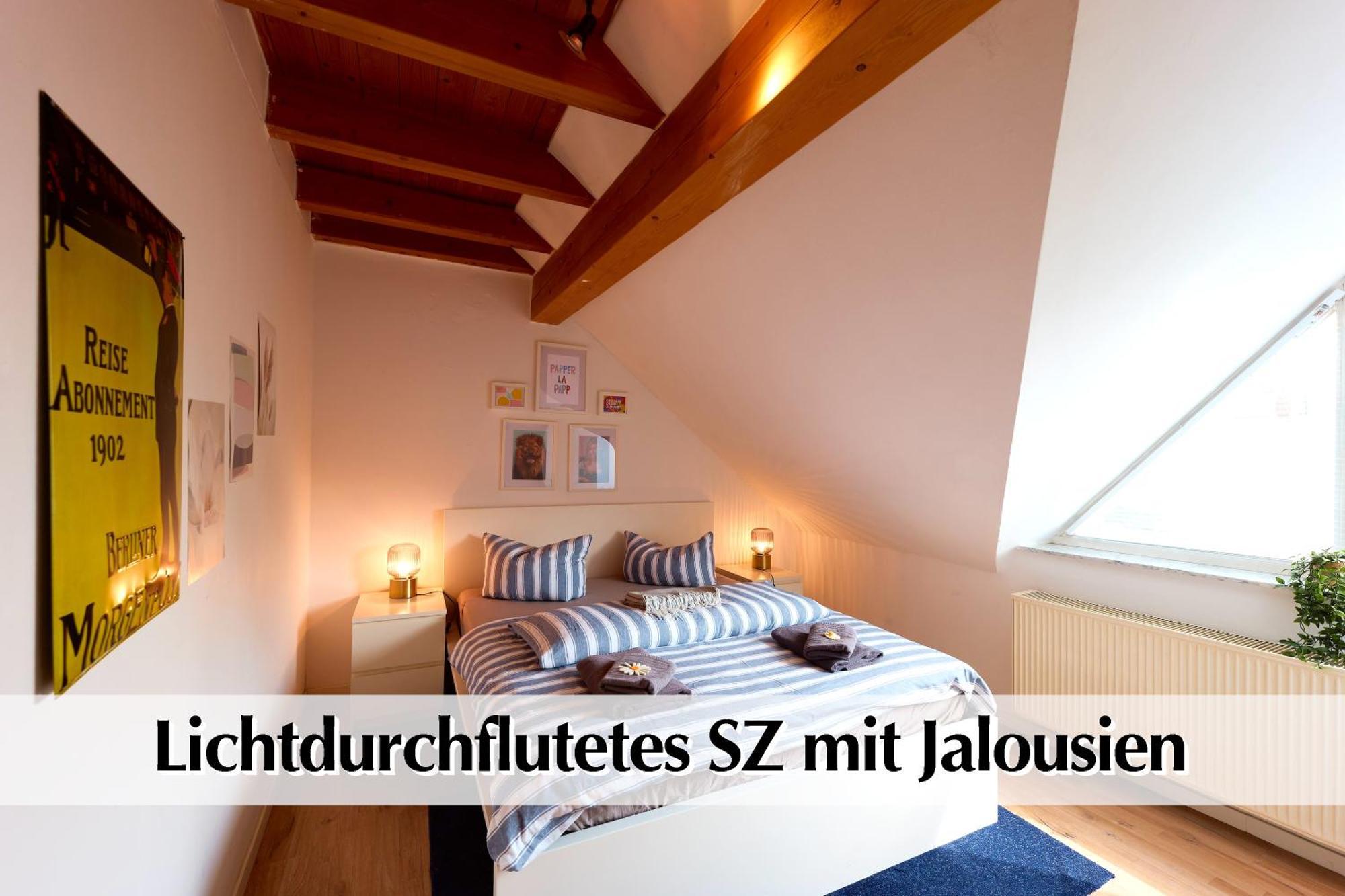 Helle 72Qm Maisonette Wohnung Im Herzen Erfurts Mit Kingsize Bett, Smart-Tv, Etc 외부 사진